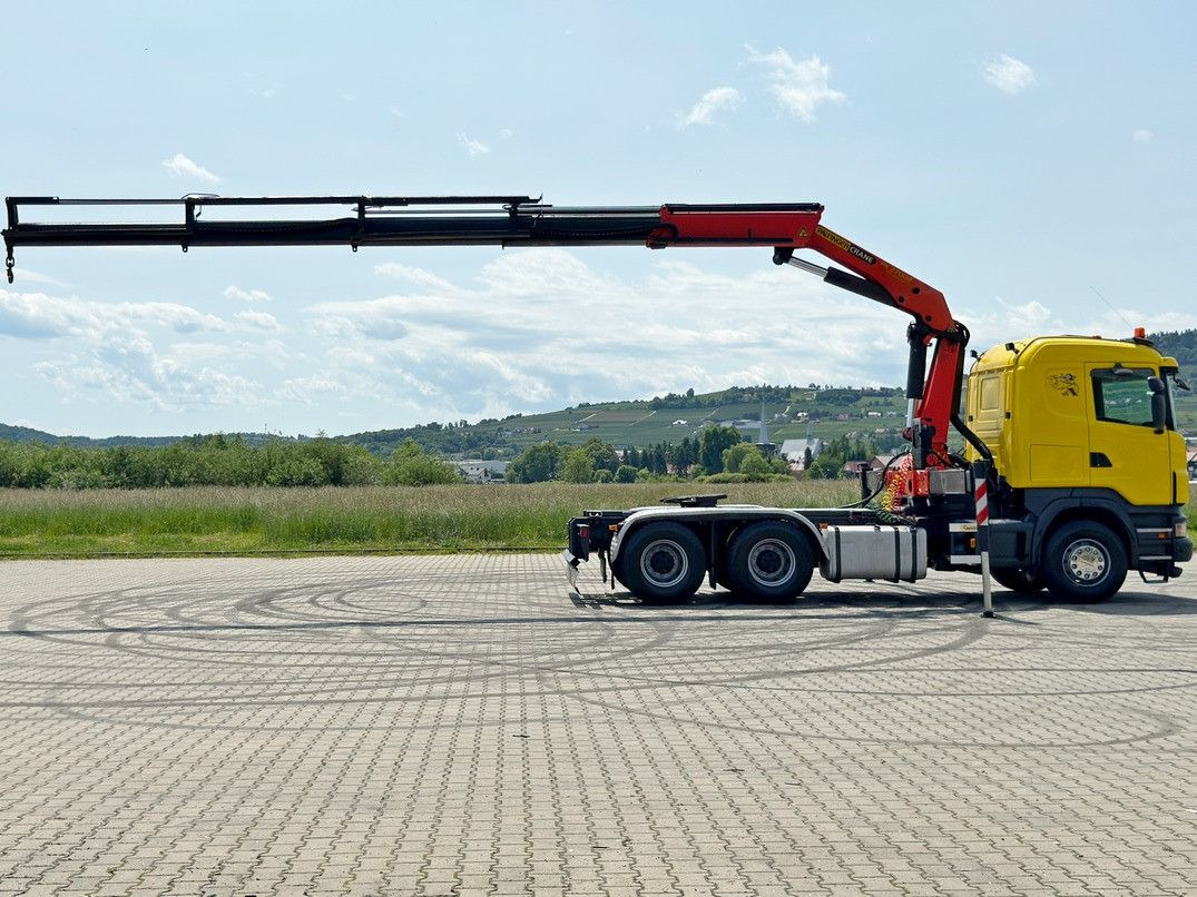 Scania R480 * Sattelzugmaschine + PK 27002 + FUNK /6x4 - 크레인 트럭 : 사진 5 Scania R480 * Sattelzugmaschine + PK 27002 + FUNK /6x4 - 크레인 트럭 : 사진 5