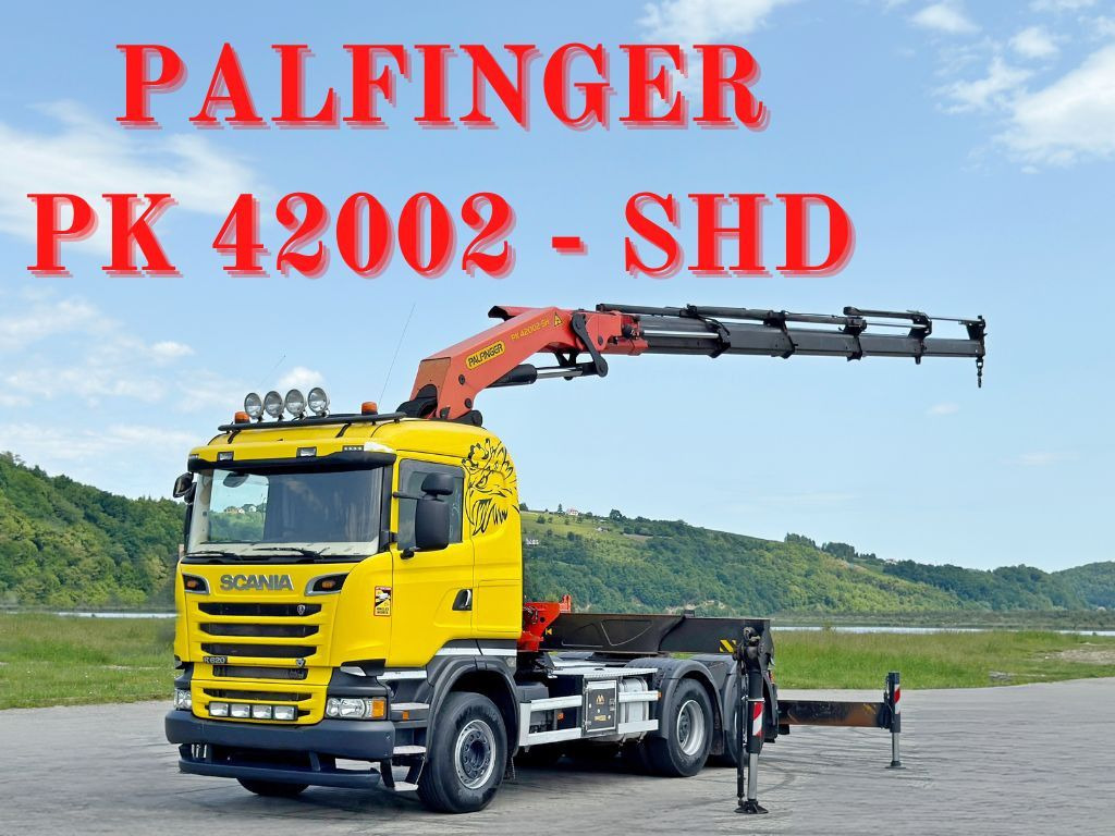 Scania R620 * Sattelzugmaschine + PK 42002-SHD+FUNK/6x4 - 크레인 트럭 : 사진 1 Scania R620 * Sattelzugmaschine + PK 42002-SHD+FUNK/6x4 - 크레인 트럭 : 사진 1
