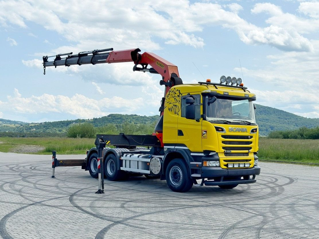 Scania R620 * Sattelzugmaschine + PK 42002-SHD+FUNK/6x4 - 크레인 트럭 : 사진 2 Scania R620 * Sattelzugmaschine + PK 42002-SHD+FUNK/6x4 - 크레인 트럭 : 사진 2