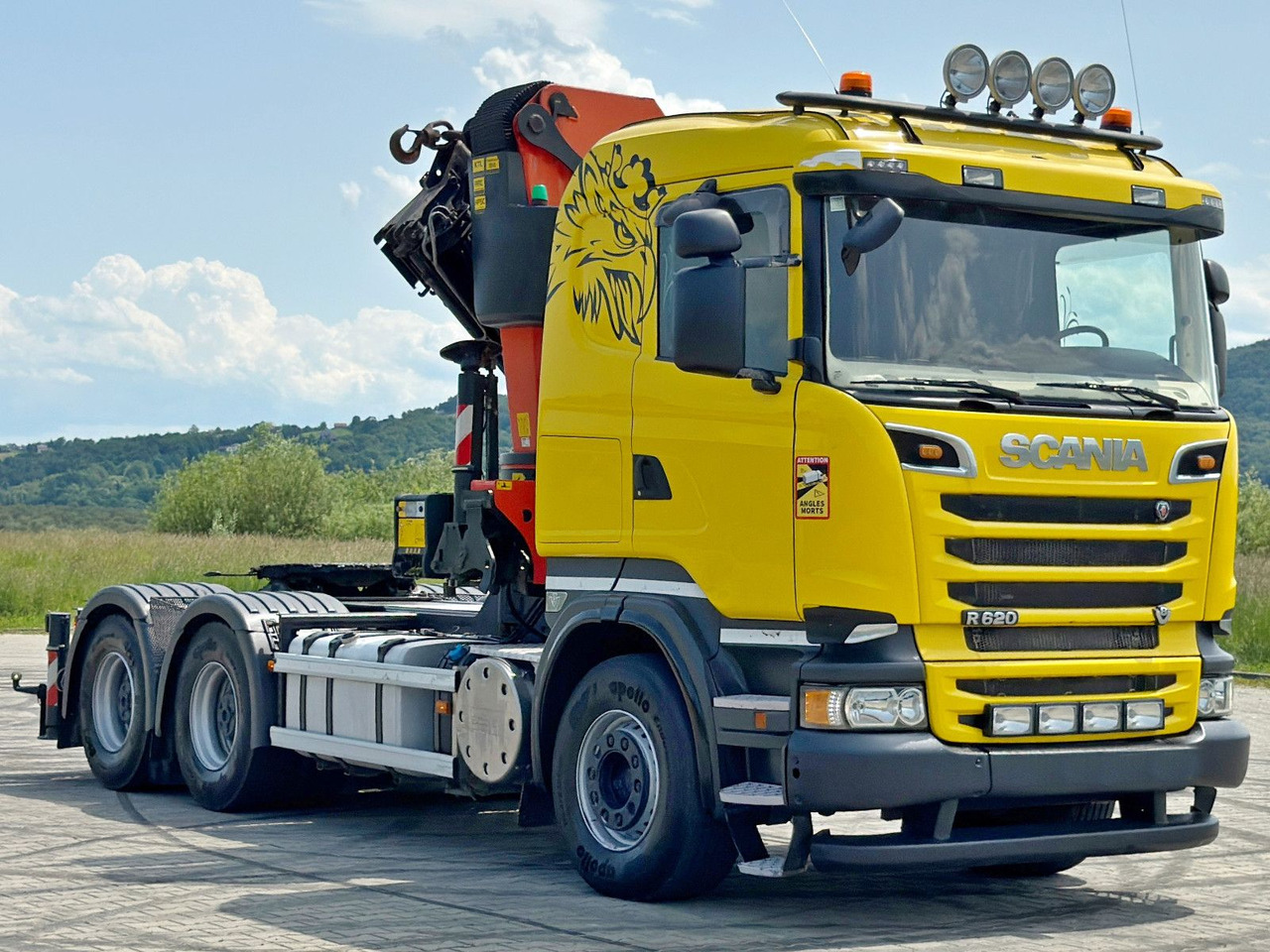 Scania R620 * Sattelzugmaschine + PK 42002-SHD+FUNK/6x4 - 크레인 트럭 : 사진 4 Scania R620 * Sattelzugmaschine + PK 42002-SHD+FUNK/6x4 - 크레인 트럭 : 사진 4