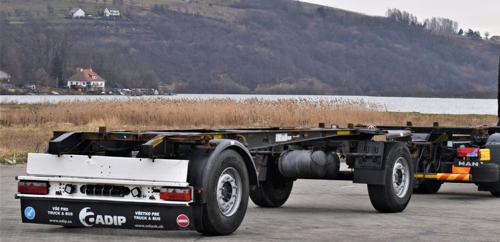 Schmitz Cargobull Anhänger 6,90m * TOPZUSTAND ! - 새시 트레일러 : 사진 5 Schmitz Cargobull Anhänger 6,90m * TOPZUSTAND ! - 새시 트레일러 : 사진 5