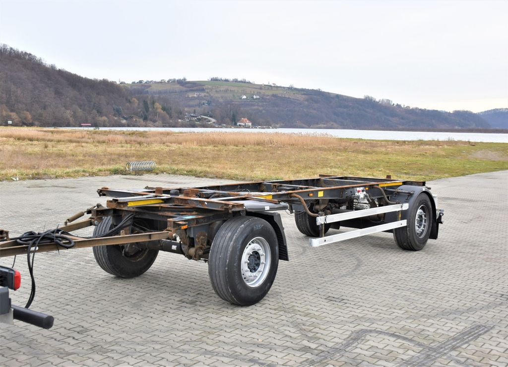 Schmitz Cargobull Anhänger 6,90m * TOPZUSTAND ! - 새시 트레일러 : 사진 3 Schmitz Cargobull Anhänger 6,90m * TOPZUSTAND ! - 새시 트레일러 : 사진 3
