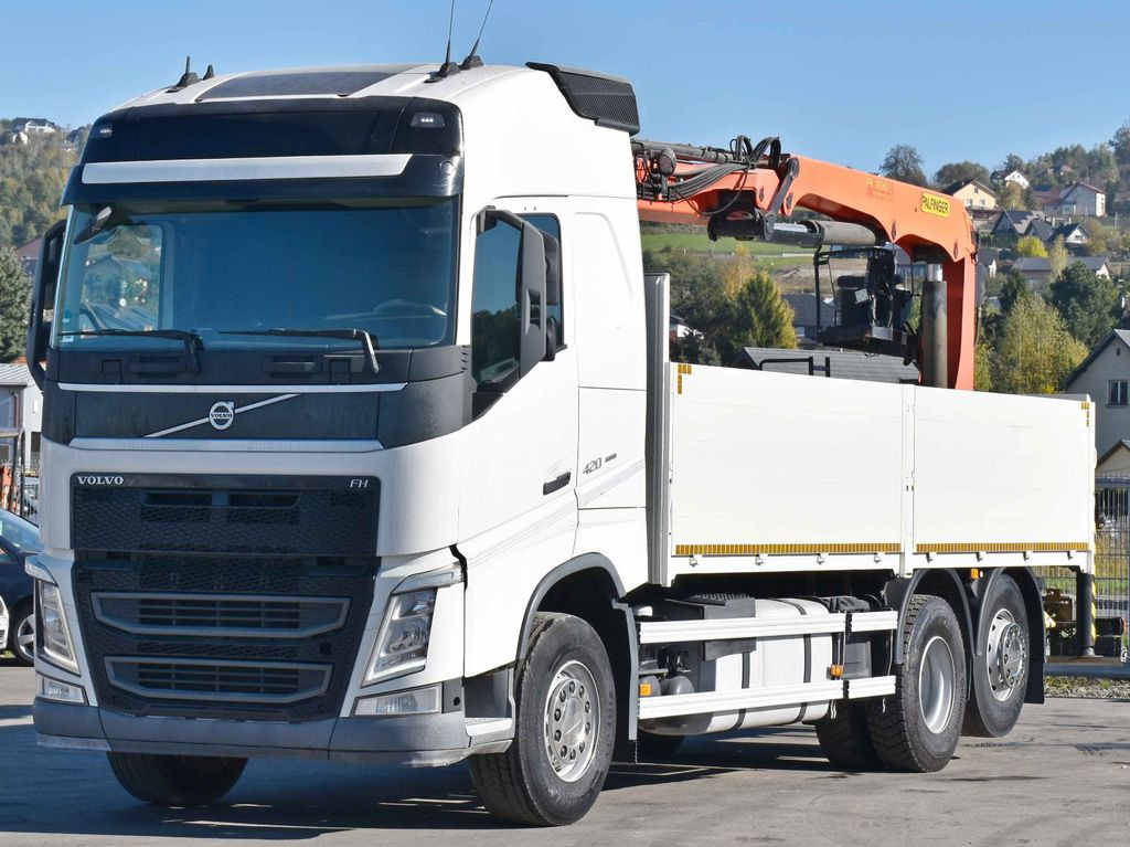 Volvo FH 420 Pritsche 6,60m * PK 18001 L* TOPZUSTAND Volvo FH 420 Pritsche 6,60m * PK 18001 L* TOPZUSTAND - 크레인 트럭, 드롭사이드/ 플랫베드 트럭 : 사진 4 Volvo FH 420 Pritsche 6,60m * PK 18001 L* TOPZUSTAND Volvo FH 420 Pritsche 6,60m * PK 18001 L* TOPZUSTAND - 크레인 트럭, 드롭사이드/ 플랫베드 트럭 : 사진 4