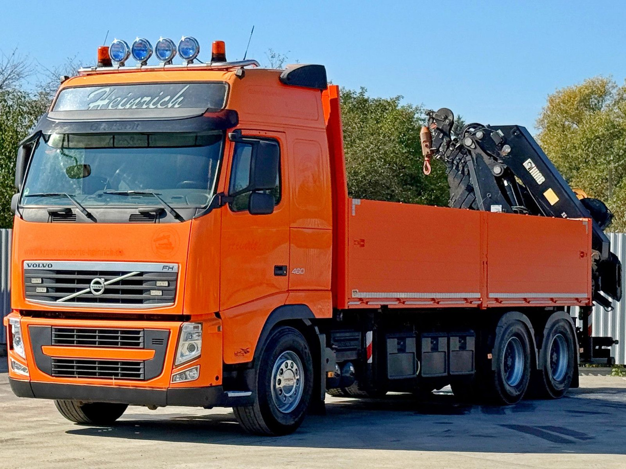 Volvo FH 460 * HIAB 377 E - 7 HIPRO + FUNK * 6x4 - 크레인 트럭 : 사진 3 Volvo FH 460 * HIAB 377 E - 7 HIPRO + FUNK * 6x4 - 크레인 트럭 : 사진 3
