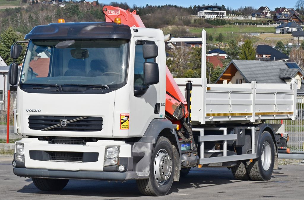 Volvo FL 290 KIPPER 4,90m * FASSI F95A.22 + FUNK * TOP Volvo FL 290 KIPPER 4,90m * FASSI F95A.22 + FUNK * TOP - 크레인 트럭, 덤프트럭 : 사진 4 Volvo FL 290 KIPPER 4,90m * FASSI F95A.22 + FUNK * TOP Volvo FL 290 KIPPER 4,90m * FASSI F95A.22 + FUNK * TOP - 크레인 트럭, 덤프트럭 : 사진 4