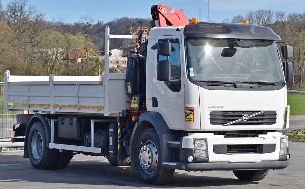 Volvo FL 290 KIPPER 4,90m * FASSI F95A.22 + FUNK * TOP Volvo FL 290 KIPPER 4,90m * FASSI F95A.22 + FUNK * TOP - 크레인 트럭, 덤프트럭 : 사진 3 Volvo FL 290 KIPPER 4,90m * FASSI F95A.22 + FUNK * TOP Volvo FL 290 KIPPER 4,90m * FASSI F95A.22 + FUNK * TOP - 크레인 트럭, 덤프트럭 : 사진 3