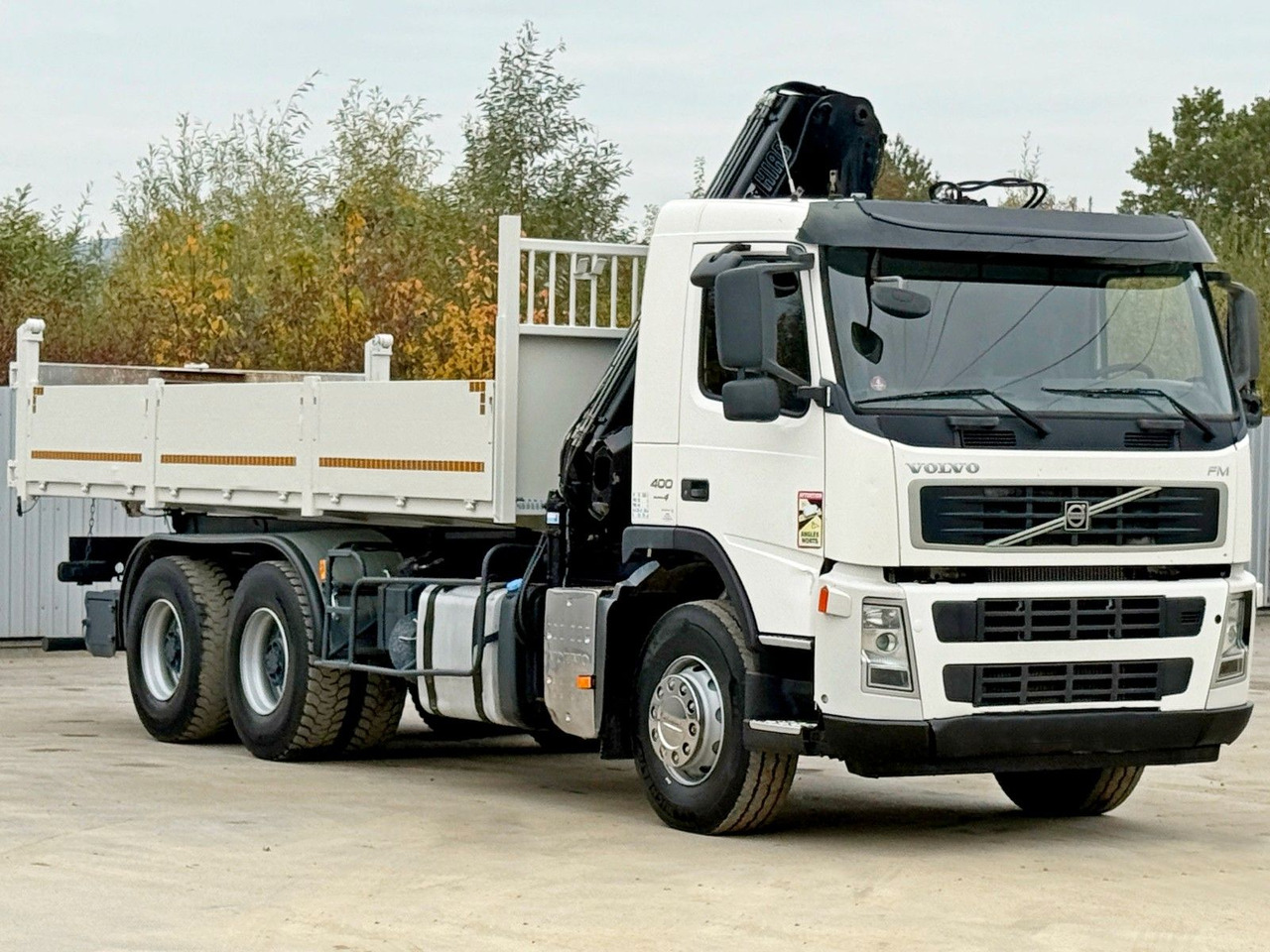Volvo FM 400 Kipper 6,20m * HIAB 144 B-3 HIDUO* 6x4 - 크레인 트럭 : 사진 5 Volvo FM 400 Kipper 6,20m * HIAB 144 B-3 HIDUO* 6x4 - 크레인 트럭 : 사진 5