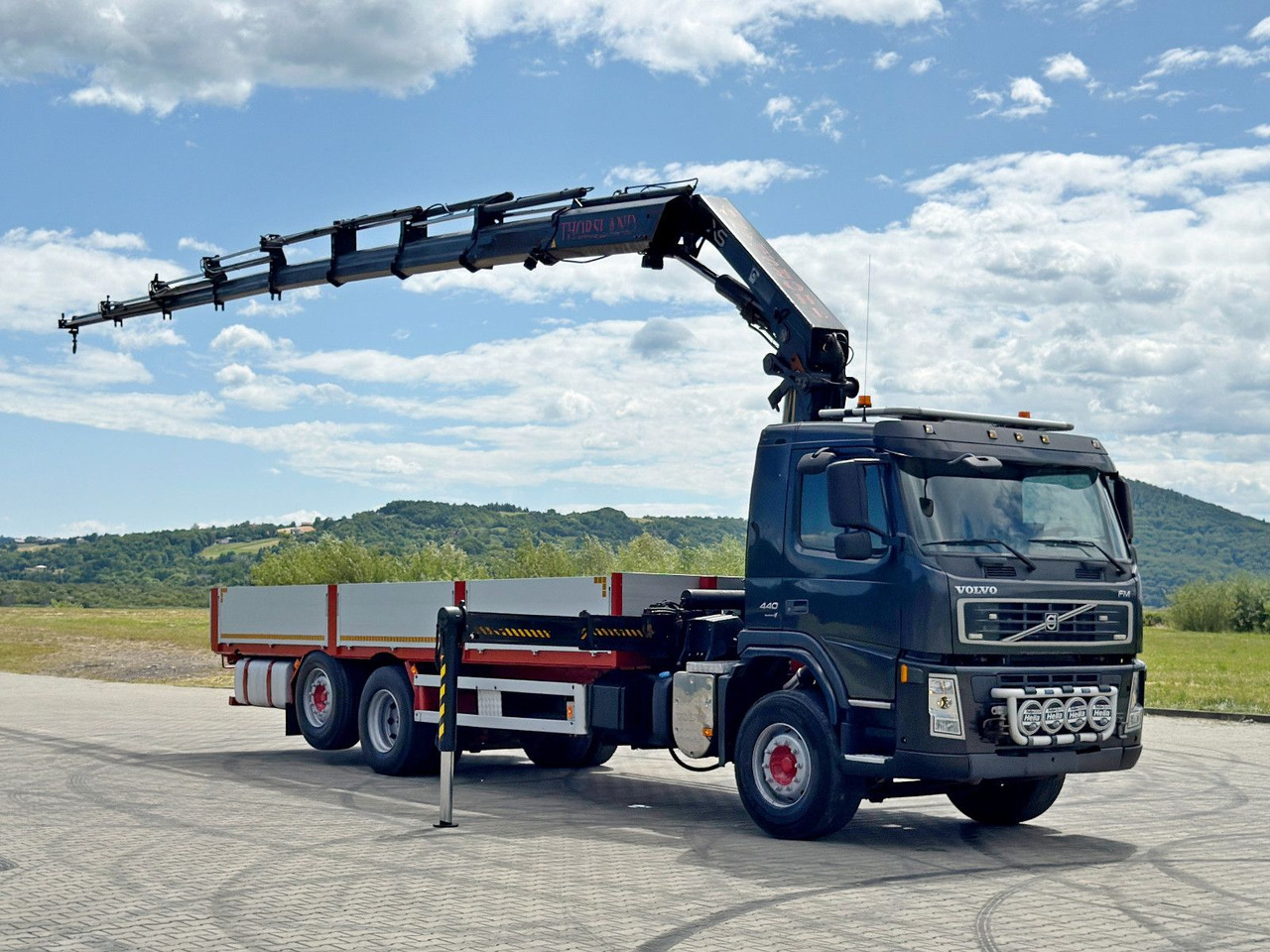 Volvo FM 440 * HIAB 288 E - 8 HIPRO/FUNK * TOPZUSTAND - 크레인 트럭 : 사진 2 Volvo FM 440 * HIAB 288 E - 8 HIPRO/FUNK * TOPZUSTAND - 크레인 트럭 : 사진 2
