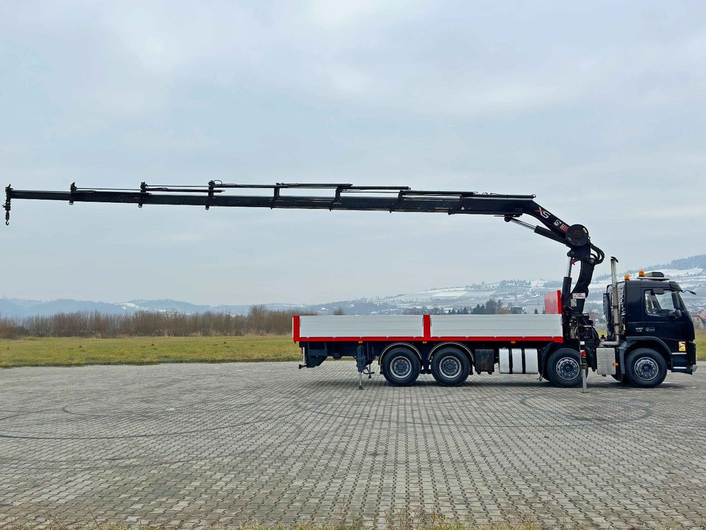 Volvo FM 440* HIAB 377 E-7 HIDUO + FUNK / 8x4 - 드롭사이드/ 플랫베드 트럭, 크레인 트럭 : 사진 5 Volvo FM 440* HIAB 377 E-7 HIDUO + FUNK / 8x4 - 드롭사이드/ 플랫베드 트럭, 크레인 트럭 : 사진 5