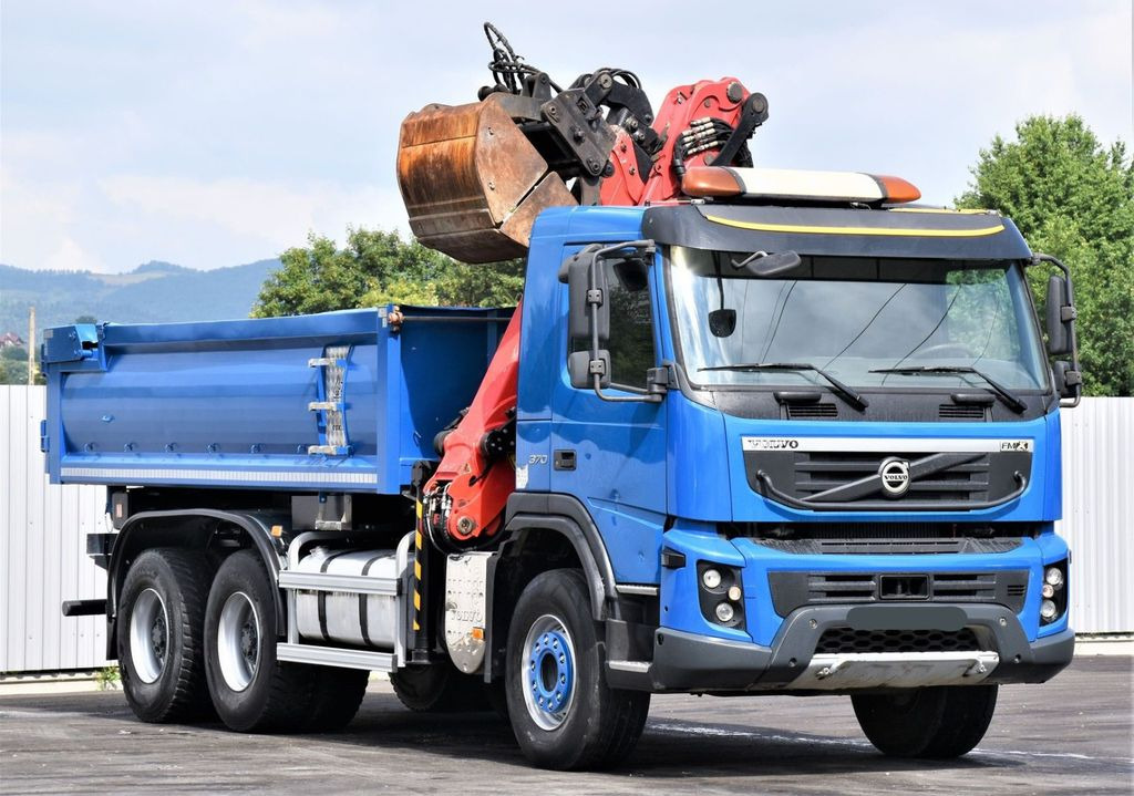 Volvo FMX 370 Kipper 4,90m *EPSILON Q150Z/FUNK*6x4 Volvo FMX 370 Kipper 4,90m *EPSILON Q150Z/FUNK*6x4 - 덤프트럭, 크레인 트럭 : 사진 4 Volvo FMX 370 Kipper 4,90m *EPSILON Q150Z/FUNK*6x4 Volvo FMX 370 Kipper 4,90m *EPSILON Q150Z/FUNK*6x4 - 덤프트럭, 크레인 트럭 : 사진 4
