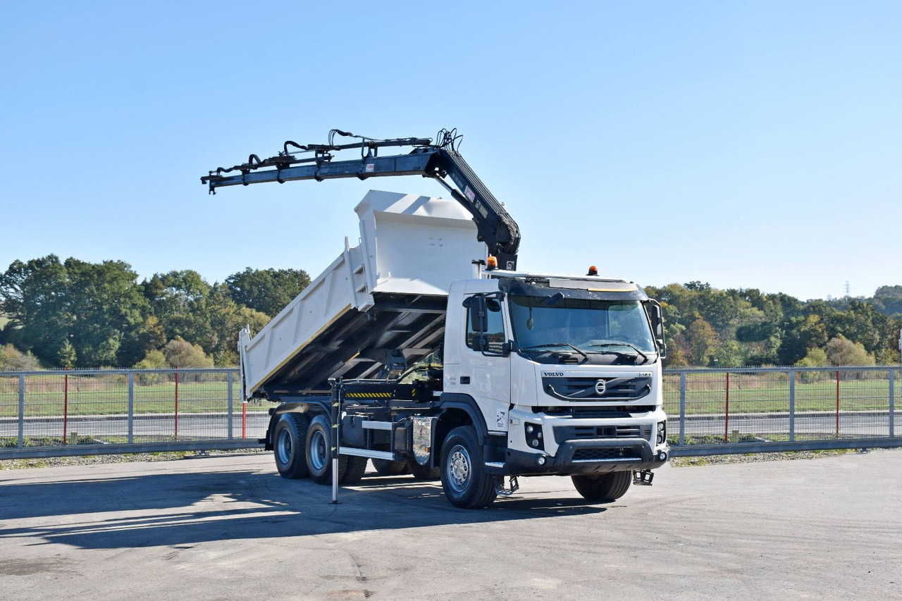 Volvo FMX 410 Kipper 5,20m*HIAB 122 D-4 HIDUO/FUNK*6x4 - 크레인 트럭 : 사진 2 Volvo FMX 410 Kipper 5,20m*HIAB 122 D-4 HIDUO/FUNK*6x4 - 크레인 트럭 : 사진 2