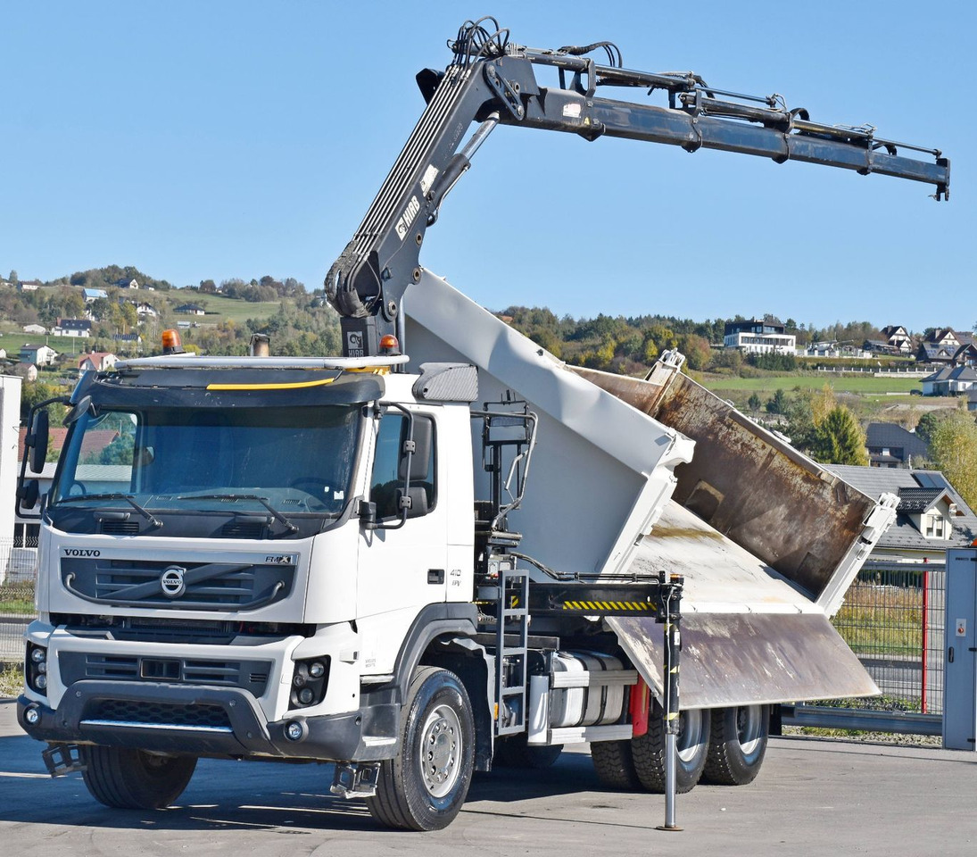 Volvo FMX 410 Kipper 5,20m*HIAB 122 D-4 HIDUO/FUNK*6x4 - 덤프트럭 : 사진 3 Volvo FMX 410 Kipper 5,20m*HIAB 122 D-4 HIDUO/FUNK*6x4 - 덤프트럭 : 사진 3