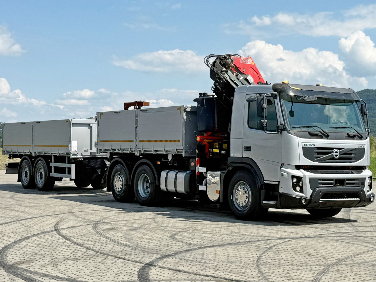Volvo FMX 420* FASSI F275.2.25 + FUNK + Anhänger / TOP - 크레인 트럭 : 사진 4 Volvo FMX 420* FASSI F275.2.25 + FUNK + Anhänger / TOP - 크레인 트럭 : 사진 4