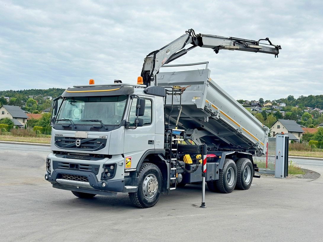 Volvo FMX 420 Kipper 5,10m *FASSI F155A.0.22+FUNK/6x4 - 덤프트럭 : 사진 2 Volvo FMX 420 Kipper 5,10m *FASSI F155A.0.22+FUNK/6x4 - 덤프트럭 : 사진 2