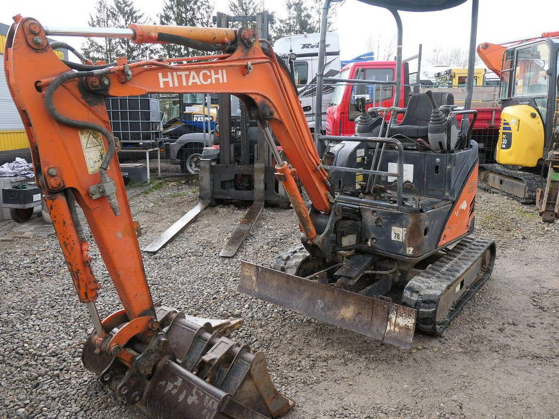 Hitachi ZX17 U-2 - 미니 굴삭기 : 사진 4 Hitachi ZX17 U-2 - 미니 굴삭기 : 사진 4