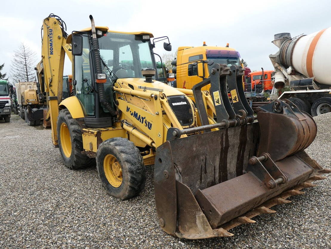 Komatsu WB 97-5 - 백호 로더 : 사진 3 Komatsu WB 97-5 - 백호 로더 : 사진 3