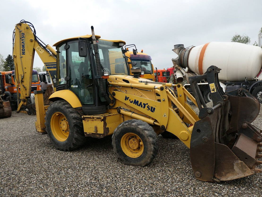 Komatsu WB 97-5 - 백호 로더 : 사진 4 Komatsu WB 97-5 - 백호 로더 : 사진 4