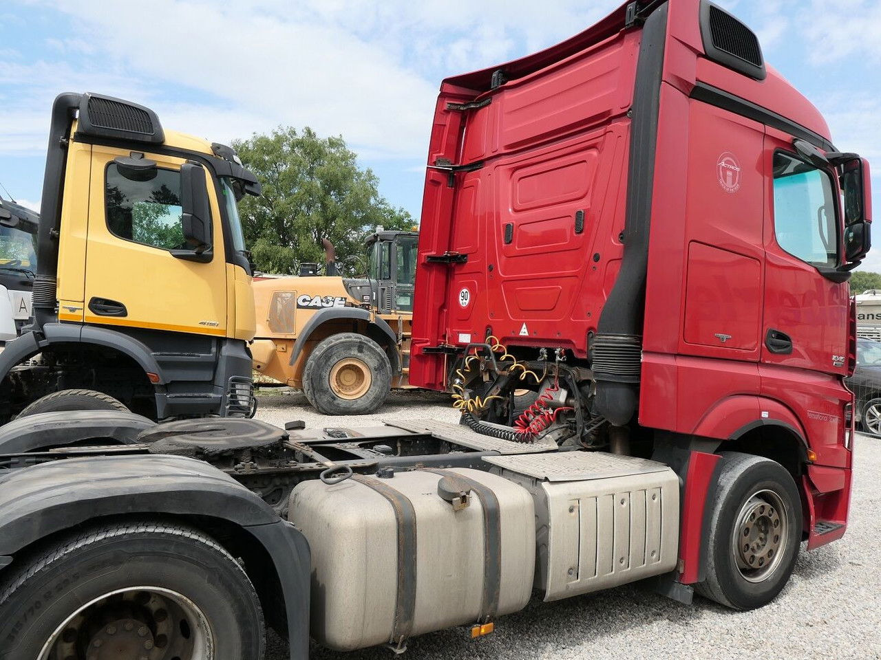 Mercedes-Benz Actros 1845 - 트랙터 유닛 : 사진 5 Mercedes-Benz Actros 1845 - 트랙터 유닛 : 사진 5