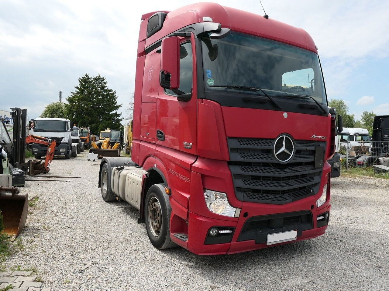 Mercedes-Benz Actros 1845 - 트랙터 유닛 : 사진 4 Mercedes-Benz Actros 1845 - 트랙터 유닛 : 사진 4