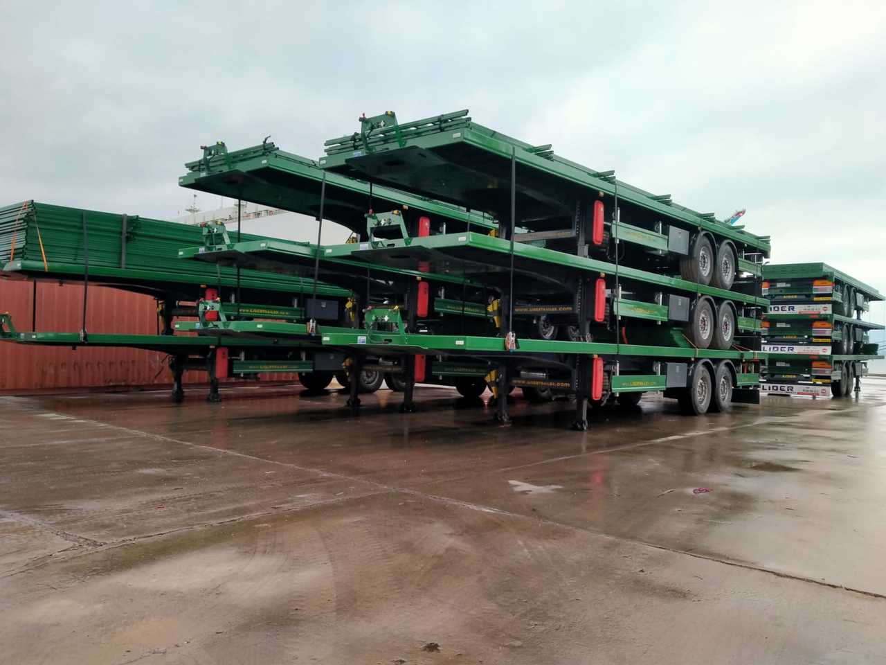LIDER 2024 MODEL NEW DIRECTLY FROM MANUFACTURER FACTORY AVAILABLE READY - 컨테이너 운반 장치/ 스와프 보디 세미 트레일러 : 사진 1 LIDER 2024 MODEL NEW DIRECTLY FROM MANUFACTURER FACTORY AVAILABLE READY - 컨테이너 운반 장치/ 스와프 보디 세미 트레일러 : 사진 1