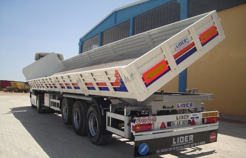 LIDER 2024 MODEL NEW FROM MANUFACTURER COMPANY - 덤프 세미 트레일러 : 사진 3 LIDER 2024 MODEL NEW FROM MANUFACTURER COMPANY - 덤프 세미 트레일러 : 사진 3
