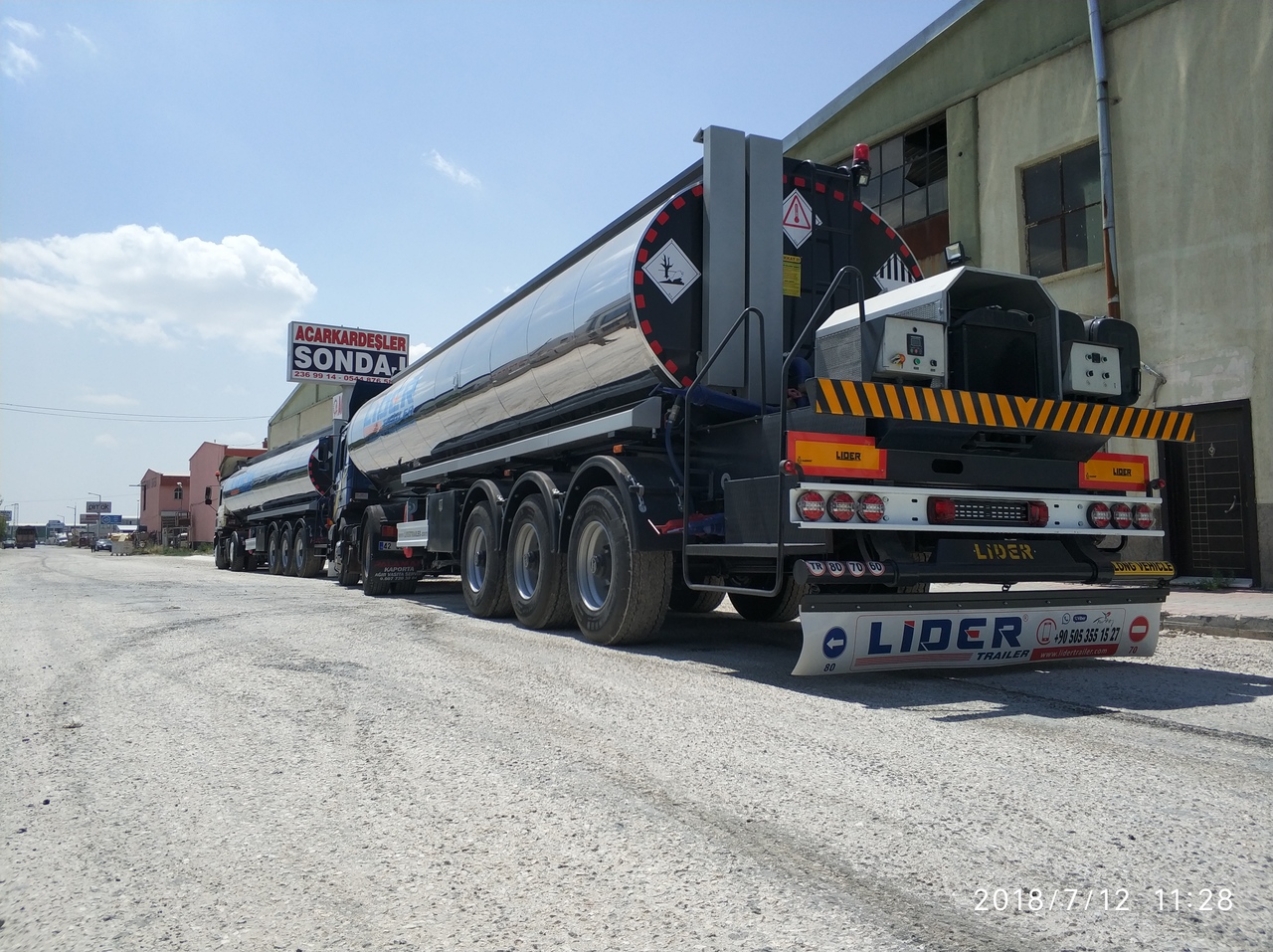LIDER 2024 MODELS NEW LIDER TRAILER MANUFACTURER COMPANY - 유조 세미 트레일러 : 사진 5 LIDER 2024 MODELS NEW LIDER TRAILER MANUFACTURER COMPANY - 유조 세미 트레일러 : 사진 5