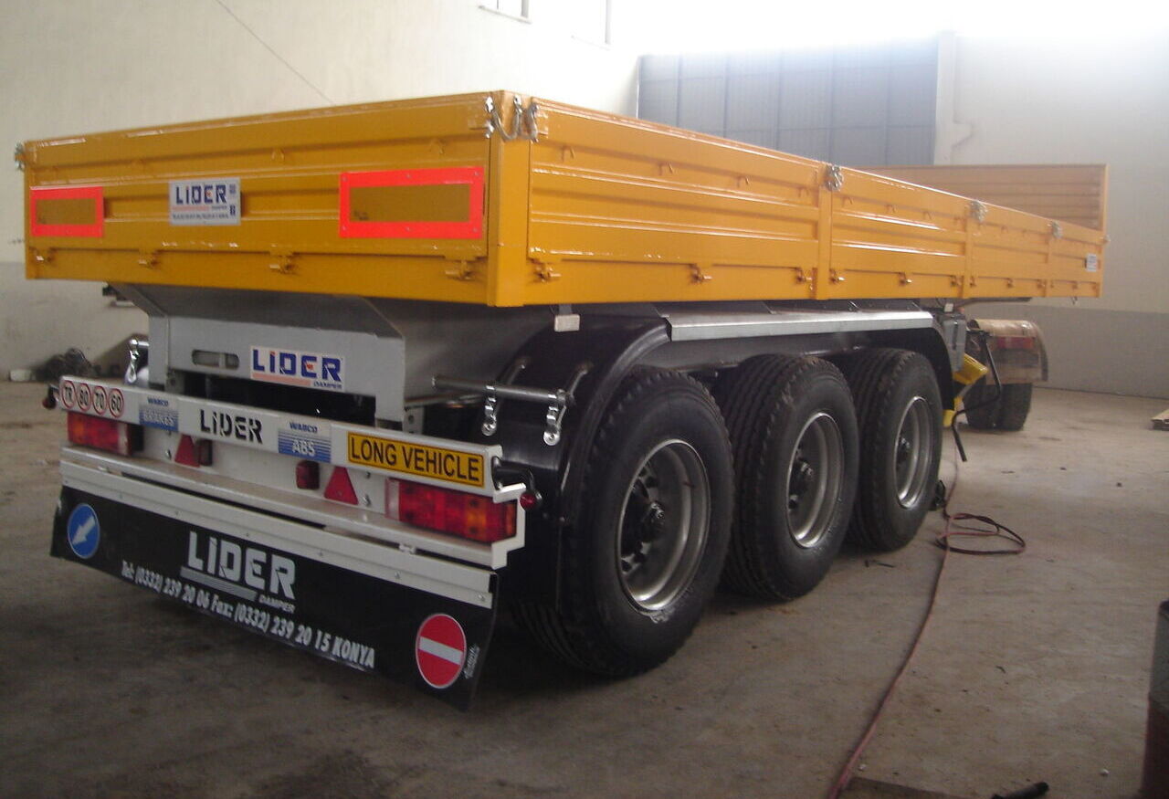 LIDER 2024 YEAR NEW TRAILER FOR SALE (MANUFACTURER COMPANY) - 드롭사이드/ 플랫베드 트레일러 : 사진 5 LIDER 2024 YEAR NEW TRAILER FOR SALE (MANUFACTURER COMPANY) - 드롭사이드/ 플랫베드 트레일러 : 사진 5