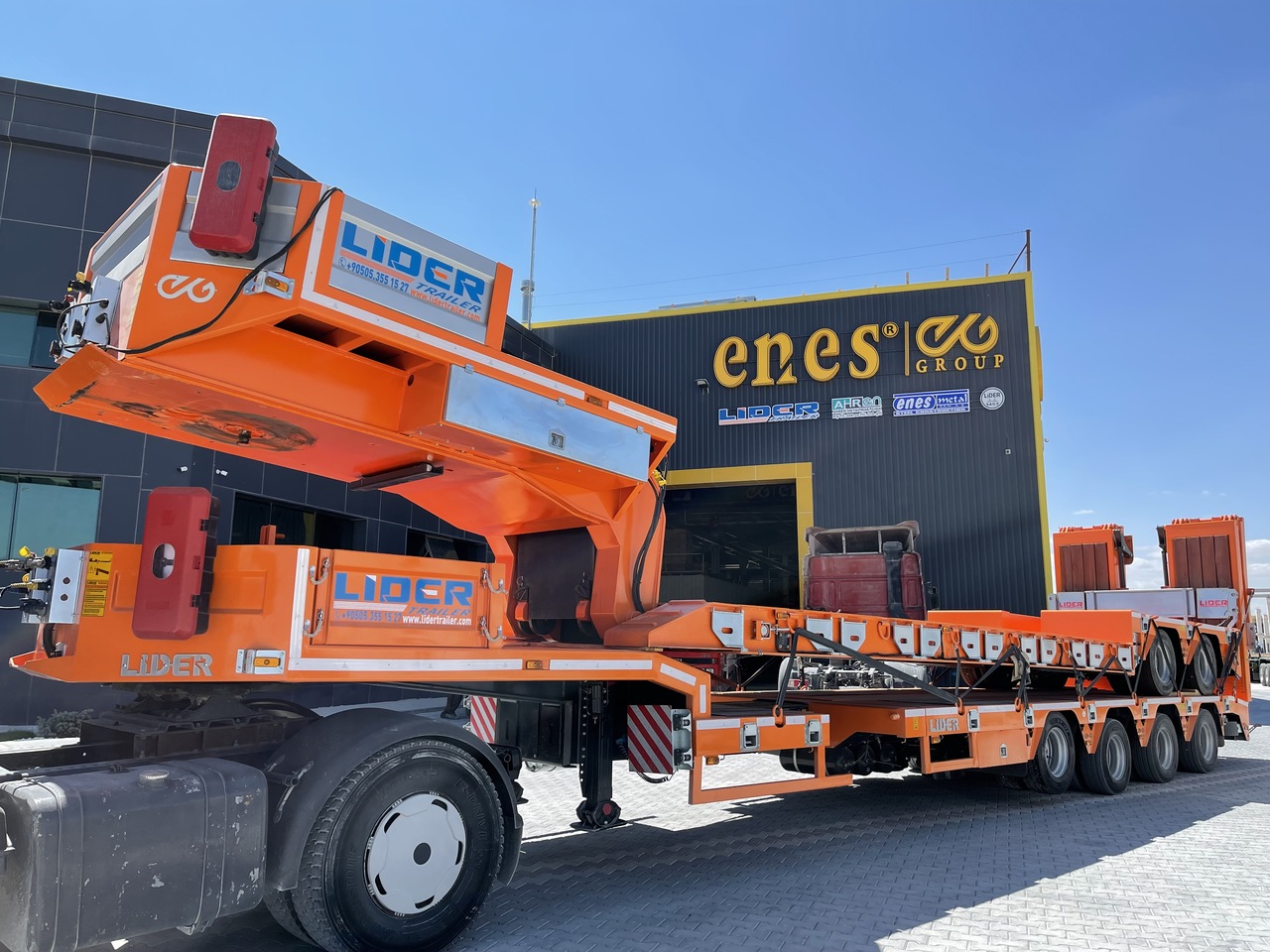 LIDER 2025 MODEL NEW LOWBOY TRAILER FROM MANUFACTURER - 저하대 세미 트레일러 : 사진 2 LIDER 2025 MODEL NEW LOWBOY TRAILER FROM MANUFACTURER - 저하대 세미 트레일러 : 사진 2