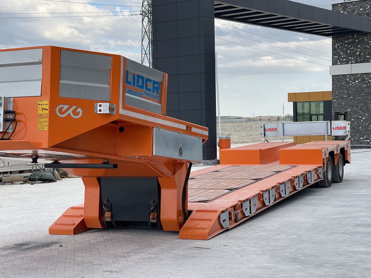 LIDER 2025 MODEL NEW LOWBOY TRAILER FROM MANUFACTURER - 저하대 세미 트레일러 : 사진 1 LIDER 2025 MODEL NEW LOWBOY TRAILER FROM MANUFACTURER - 저하대 세미 트레일러 : 사진 1