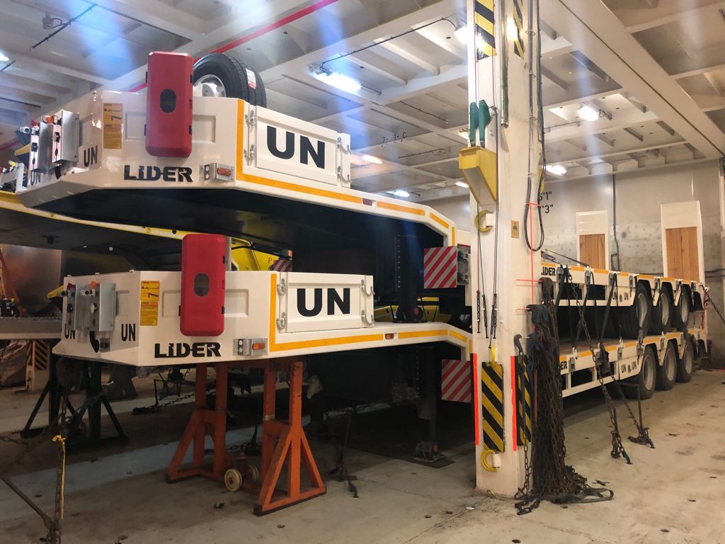 LIDER 2025 READY IN STOCK 50 TONS CAPACITY LOWBED - 저하대 세미 트레일러 : 사진 2 LIDER 2025 READY IN STOCK 50 TONS CAPACITY LOWBED - 저하대 세미 트레일러 : 사진 2