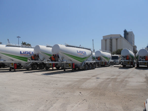 신규 유조 세미 트레일러 운반 물 시멘트 LIDER 2025 YEAR NEW BULK CEMENT manufacturer co. : 사진 7