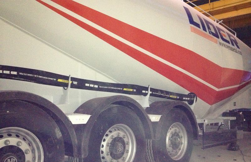 신규 유조 세미 트레일러 운반 물 시멘트 LIDER 2025 YEAR NEW BULK CEMENT manufacturer co. : 사진 6