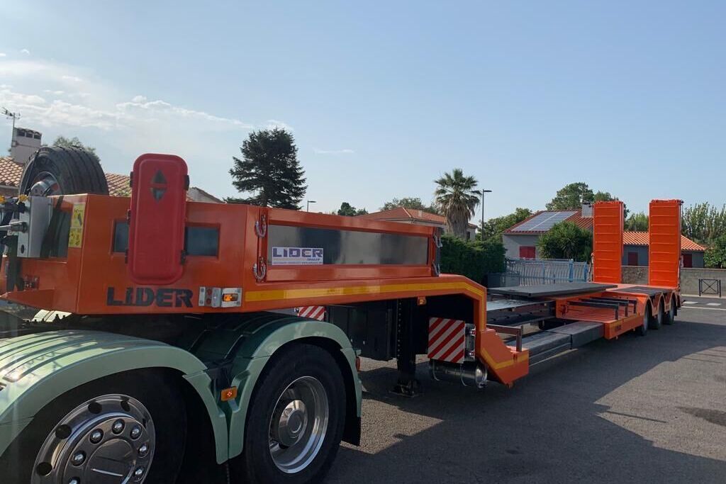 LIDER 2025 YEAR NEW LOWBED TRAILER FOR SALE (MANUFACTURER COMPANY) - 저하대 세미 트레일러 : 사진 3 LIDER 2025 YEAR NEW LOWBED TRAILER FOR SALE (MANUFACTURER COMPANY) - 저하대 세미 트레일러 : 사진 3