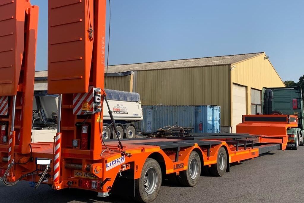LIDER 2025 YEAR NEW LOWBED TRAILER FOR SALE (MANUFACTURER COMPANY) - 저하대 세미 트레일러 : 사진 1 LIDER 2025 YEAR NEW LOWBED TRAILER FOR SALE (MANUFACTURER COMPANY) - 저하대 세미 트레일러 : 사진 1