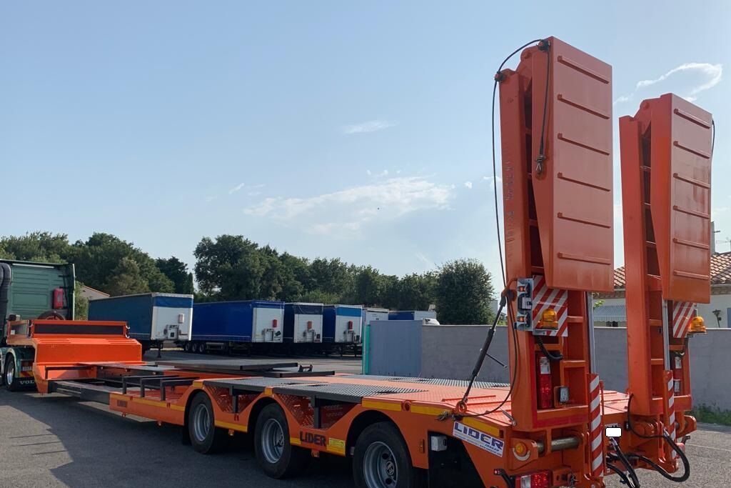 LIDER 2025 YEAR NEW LOWBED TRAILER FOR SALE (MANUFACTURER COMPANY) - 저하대 세미 트레일러 : 사진 4 LIDER 2025 YEAR NEW LOWBED TRAILER FOR SALE (MANUFACTURER COMPANY) - 저하대 세미 트레일러 : 사진 4