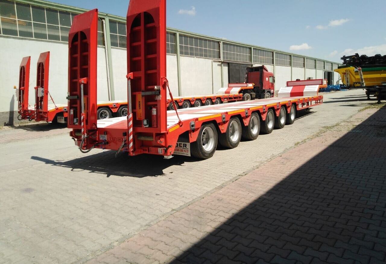 LIDER 2025 model 150 Tons capacity Lowbed semi trailer - 저하대 세미 트레일러 : 사진 5 LIDER 2025 model 150 Tons capacity Lowbed semi trailer - 저하대 세미 트레일러 : 사진 5