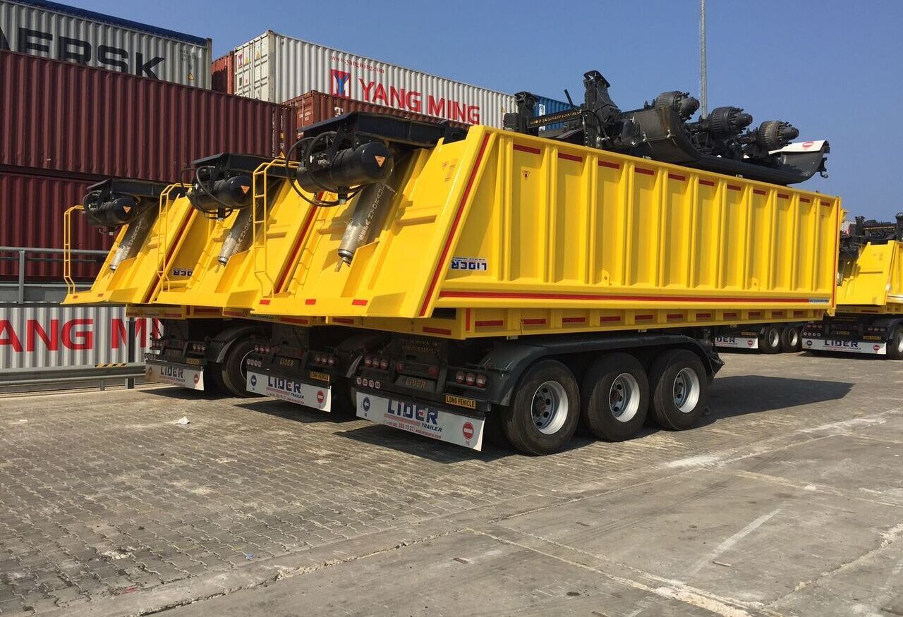 신규 덤프 세미 트레일러 LIDER 2025 new dumper from manufacturer company LIDER TRAILER : 사진 10