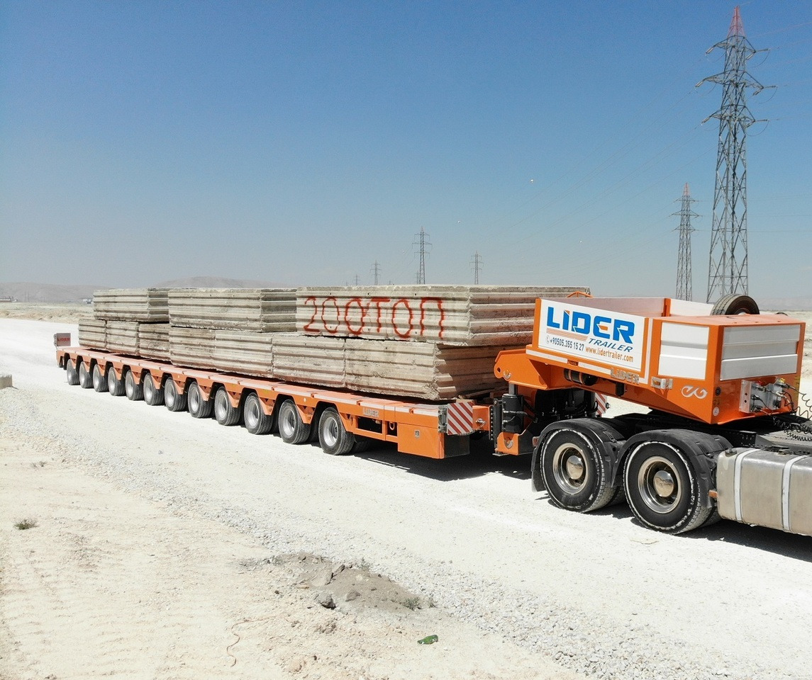 LIDER LIDER NEW 2025 MODEL Lowbed - 저하대 세미 트레일러 : 사진 1 LIDER LIDER NEW 2025 MODEL Lowbed - 저하대 세미 트레일러 : 사진 1