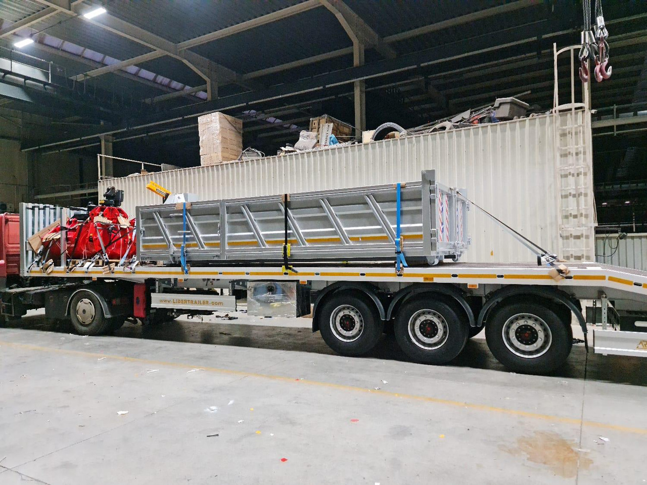 LIDER LIDER NEW 2025 Year DUMPER SEMI TRAILER READY IN STOCKS - 컨테이너 운반 장치/ 스와프 보디 세미 트레일러 : 사진 5 LIDER LIDER NEW 2025 Year DUMPER SEMI TRAILER READY IN STOCKS - 컨테이너 운반 장치/ 스와프 보디 세미 트레일러 : 사진 5