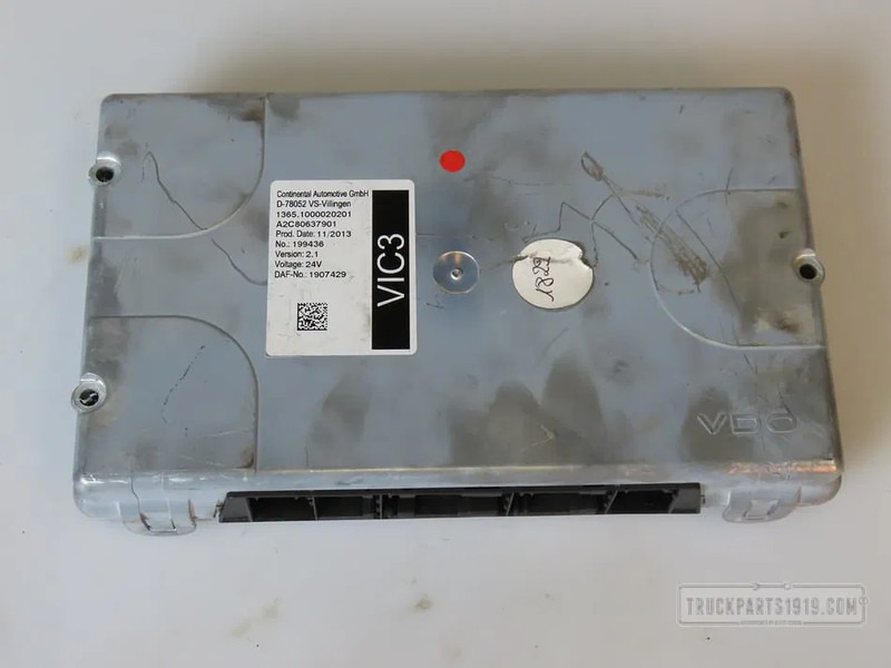 DAF 1907429 VIC3 regeleenheid DAF - ECU 트럭 용 : 사진 1 DAF 1907429 VIC3 regeleenheid DAF - ECU 트럭 용 : 사진 1