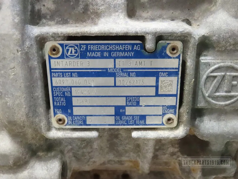 DAF 2011076 Versnellingsbak 12AS2331TD+IT3 - 기어박스 트럭 용 : 사진 4 DAF 2011076 Versnellingsbak 12AS2331TD+IT3 - 기어박스 트럭 용 : 사진 4