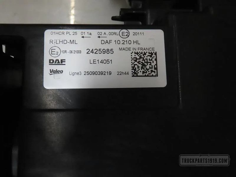 DAF 2188985 Koplamp Rechts NGD New - 전조등 트럭 용 : 사진 3 DAF 2188985 Koplamp Rechts NGD New - 전조등 트럭 용 : 사진 3