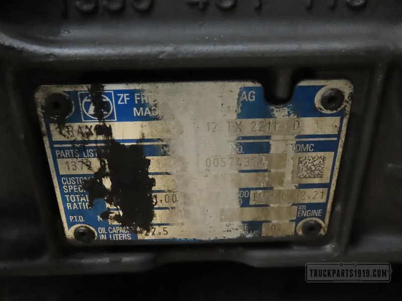 DAF 2189382 | Versnellingsbak 12TX2211TD - 기어박스 트럭 용 : 사진 3 DAF 2189382 | Versnellingsbak 12TX2211TD - 기어박스 트럭 용 : 사진 3