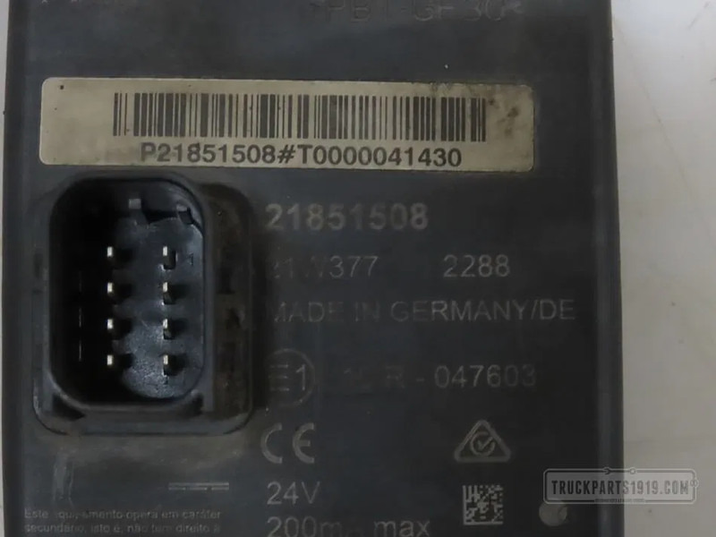 Volvo 21851508 Bandenspannings controle Volvo - ECU 트럭 용 : 사진 2 Volvo 21851508 Bandenspannings controle Volvo - ECU 트럭 용 : 사진 2