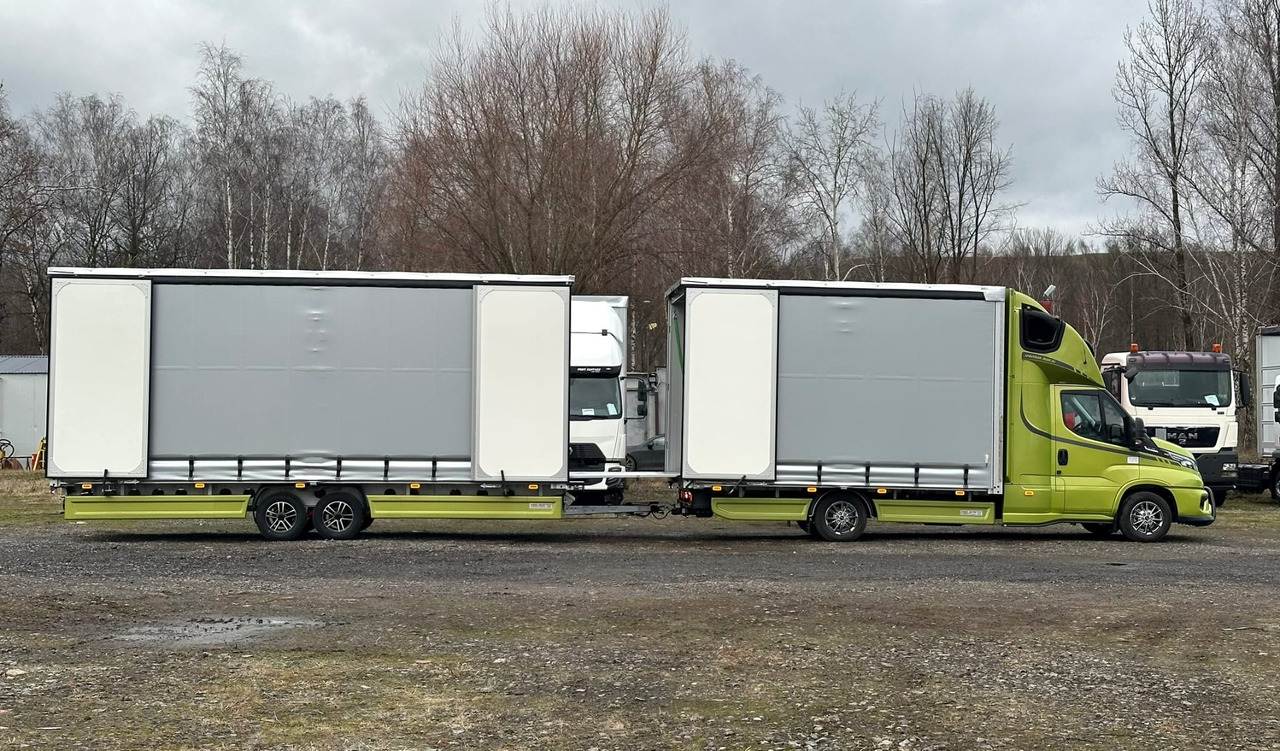 IVECO 35S18 A8 - 커튼 사이드 밴, 콤비 밴 : 사진 4 IVECO 35S18 A8 - 커튼 사이드 밴, 콤비 밴 : 사진 4