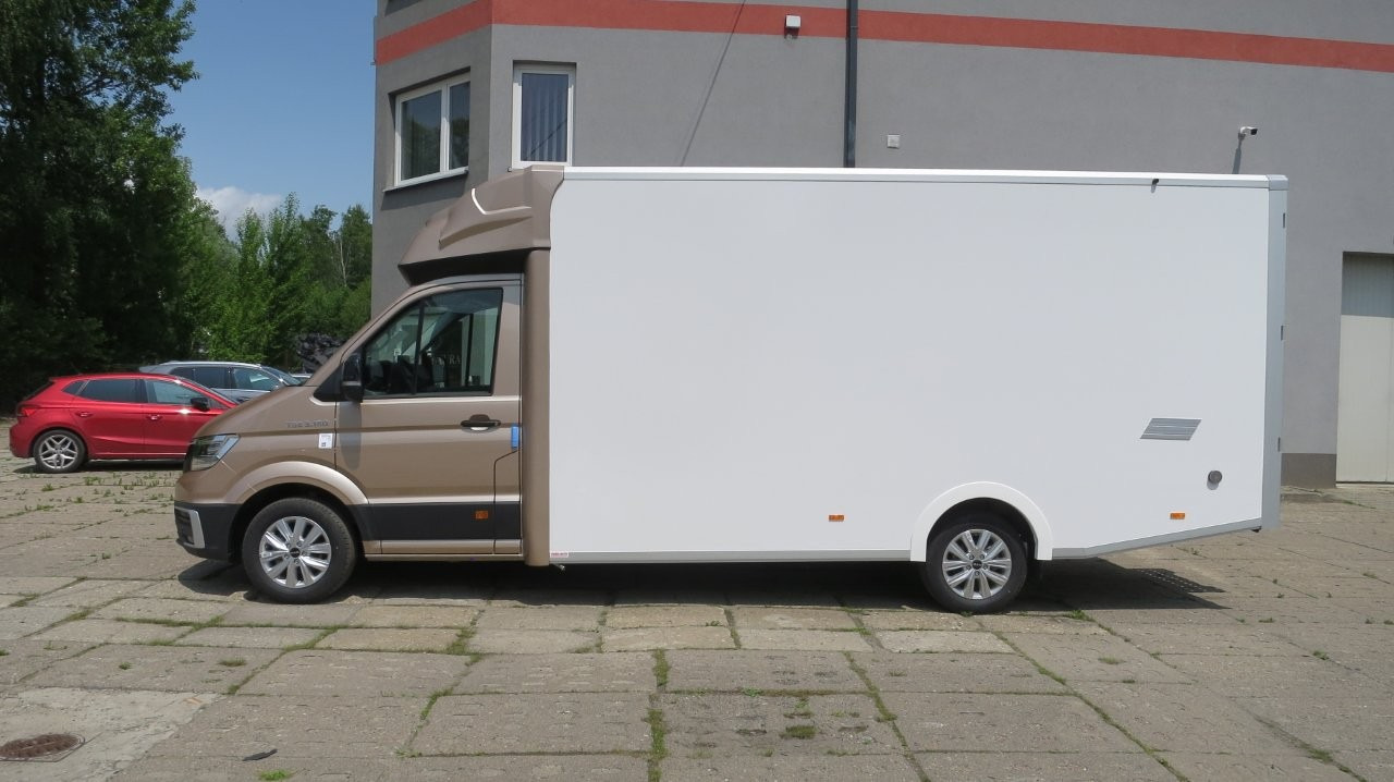 MAN TGE 3.180 Koffer mit Schlafbett - 박스 밴, 콤비 밴 : 사진 2 MAN TGE 3.180 Koffer mit Schlafbett - 박스 밴, 콤비 밴 : 사진 2