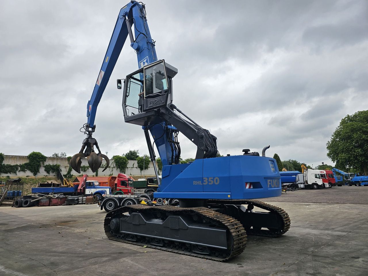 Fuchs RHL 350 Materialhandler With Adjustable Tracks - 폐기물/ 산업 처리기 : 사진 4 Fuchs RHL 350 Materialhandler With Adjustable Tracks - 폐기물/ 산업 처리기 : 사진 4
