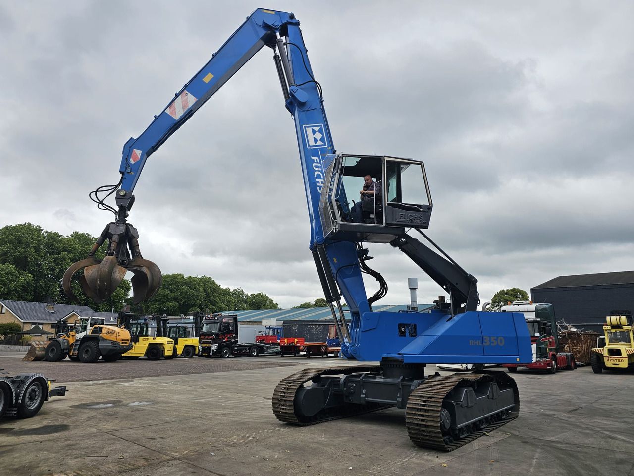 Fuchs RHL 350 Materialhandler With Adjustable Tracks - 폐기물/ 산업 처리기 : 사진 1 Fuchs RHL 350 Materialhandler With Adjustable Tracks - 폐기물/ 산업 처리기 : 사진 1