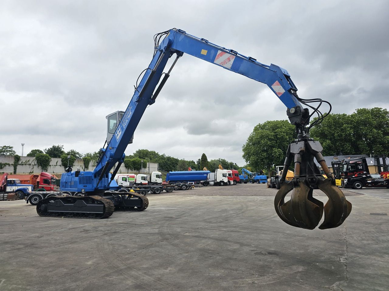 Fuchs RHL 350 Materialhandler With Adjustable Tracks - 폐기물/ 산업 처리기 : 사진 2 Fuchs RHL 350 Materialhandler With Adjustable Tracks - 폐기물/ 산업 처리기 : 사진 2