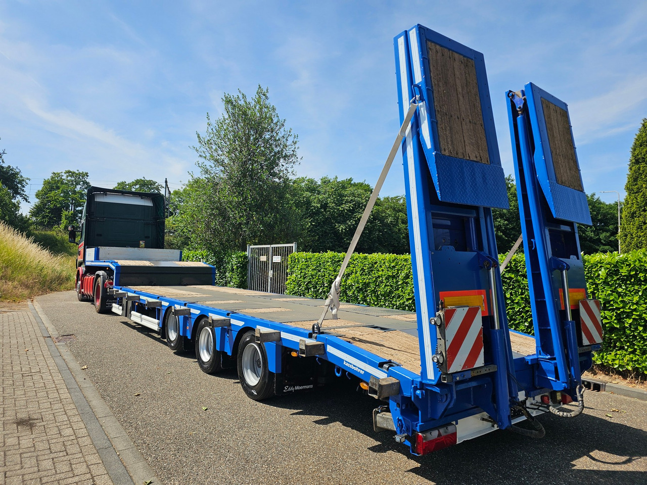 Kässbohrer LB3E With Hydraulic Flip Ramps - 저하대 세미 트레일러 : 사진 2 Kässbohrer LB3E With Hydraulic Flip Ramps - 저하대 세미 트레일러 : 사진 2